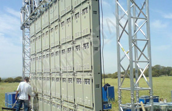 Portable P10 Outdoor Rental Led Display Billboard With Viewing Angle V45 / H110