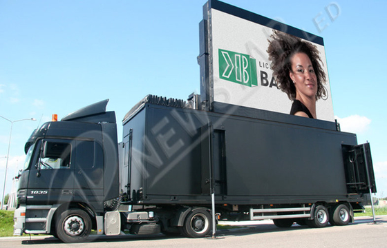 High Brightness P12 Truck Mounted LED Display Outdoor Led Screen For Advertising