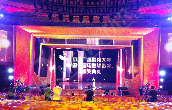 P10mm Outdoor Rental Transparent LED Screen Curtain For Stage Show
