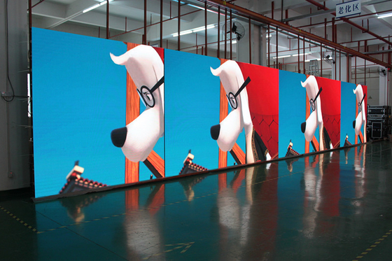 P3.91mm Indoor full color Rental LED Display screen for stage / bar