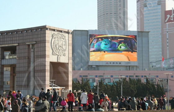 Transparent P20 DIP Outdoor Advertising Led Display Billboard for Stadium , Square
