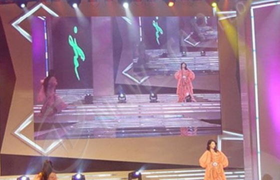 P10mm Outdoor Rental Transparent LED Screen Curtain For Stage Show