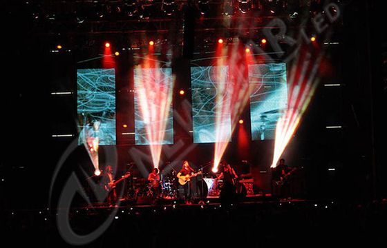 High Brightness Slim HD LED Display Curtain Led Screen With CE / CCC / RoHS
