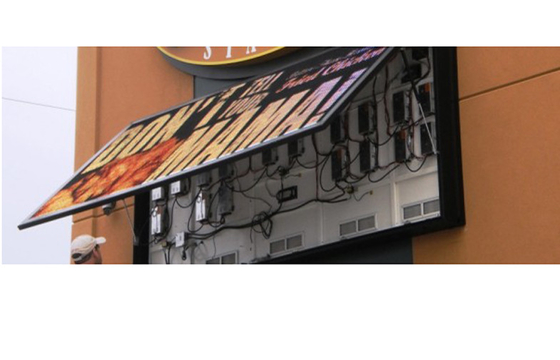 10mm High brightness Front Service LED Display , Wall Mounted