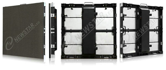 P6.67는 옥외 LED 표시 640*640 mm 내각 주조 알루미늄 높은 광도 죽습니다