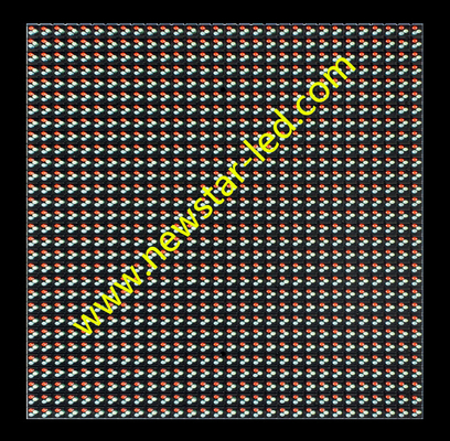높은 광도 1ftX1ft 정면 서비스 발광 다이오드 표시 10.16mm 10000cd/㎡